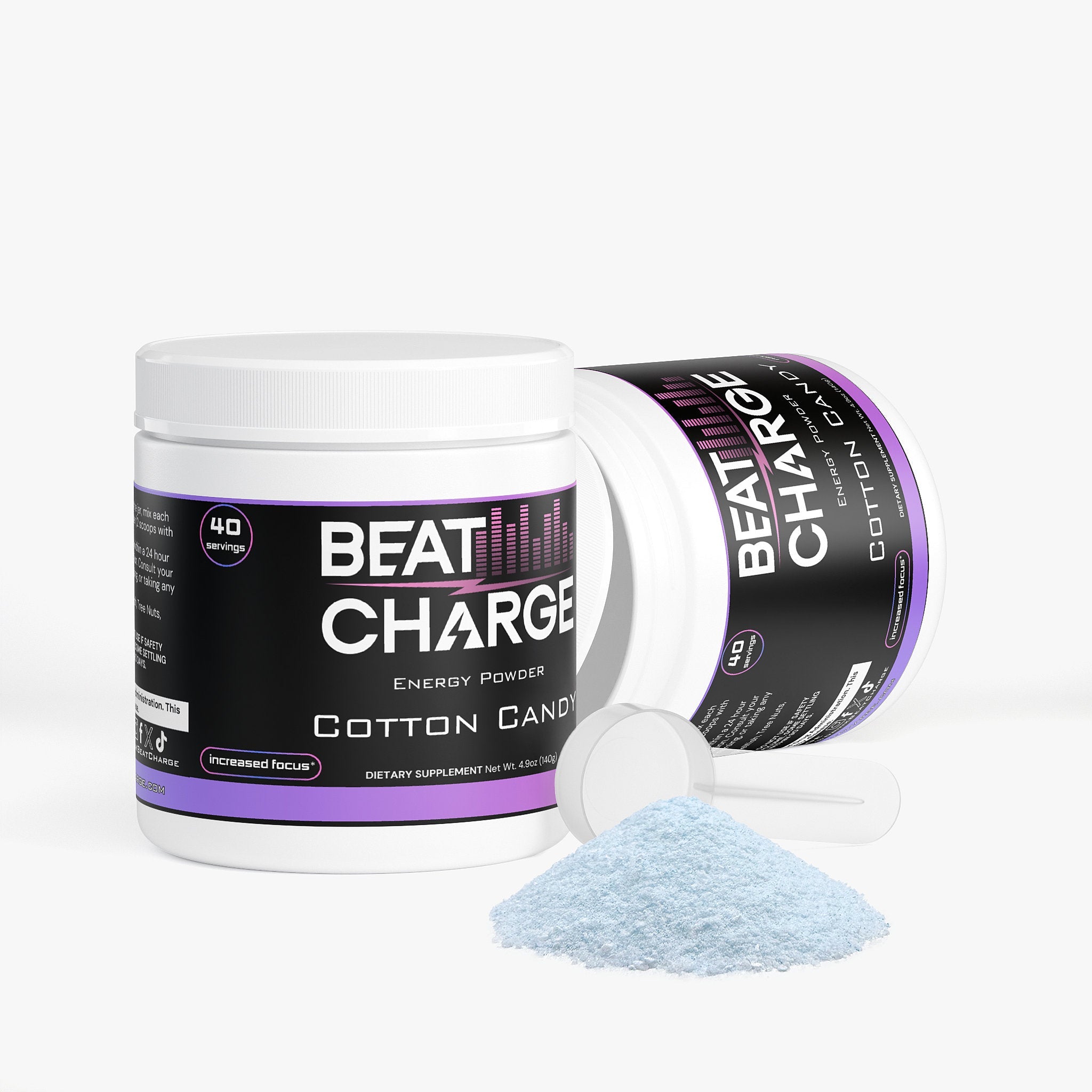 Beat Charge - Energy Powder (Cotton Candy)