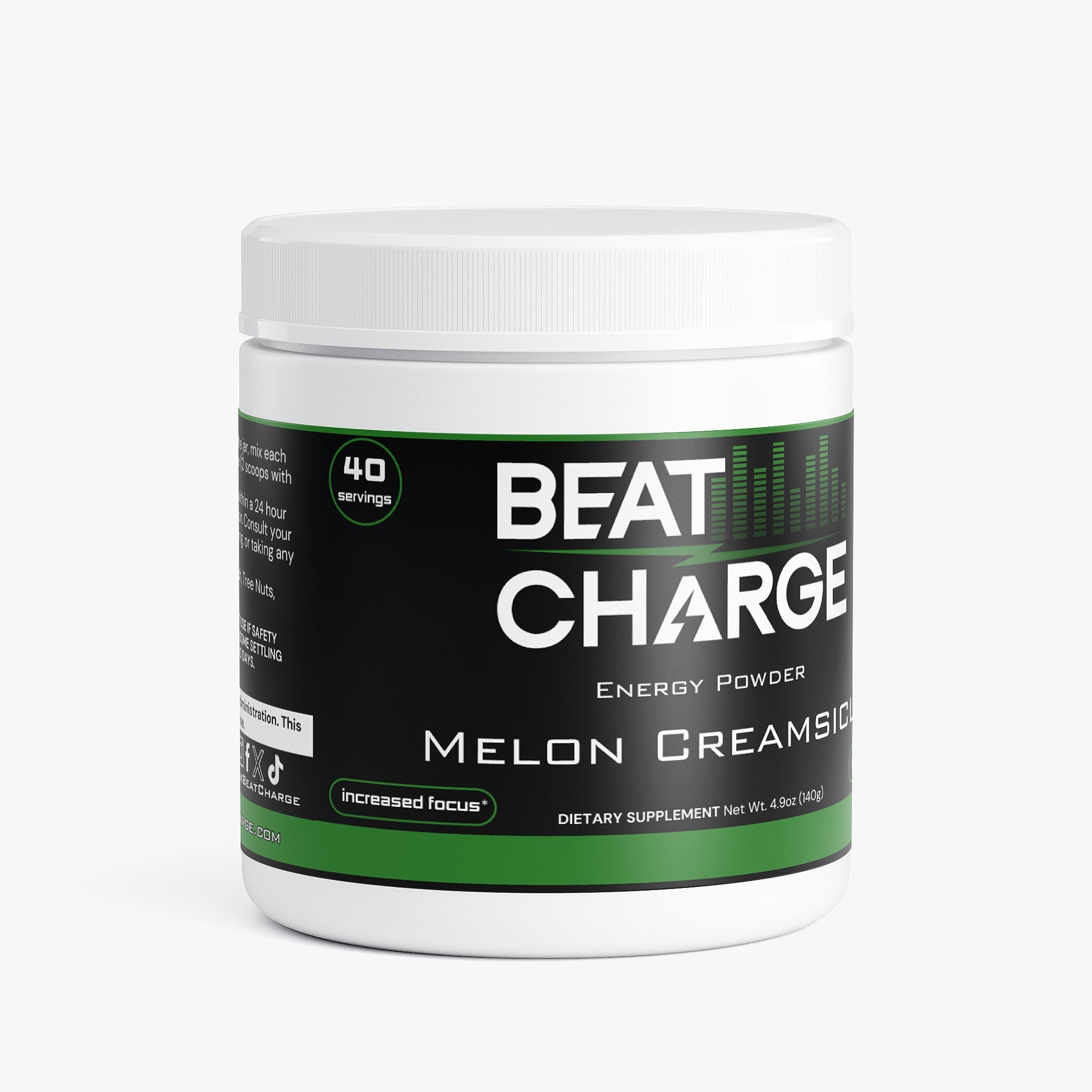 Beat Charge - Energy Powder (Melon Creamsicle)