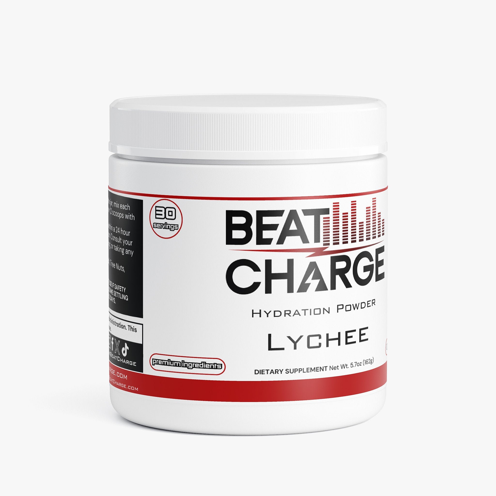 Beat Charge - Hydration Powder (Lychee) Caffeine FREE