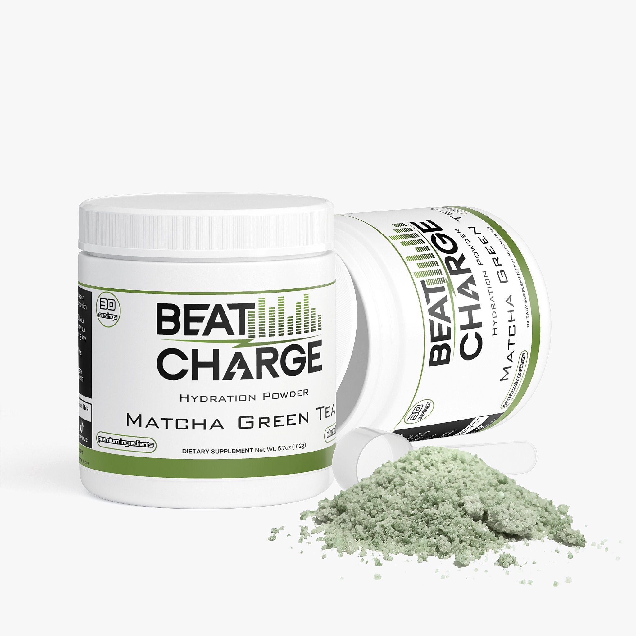 Beat Charge - Hydration Powder (Matcha Green Tea) Caffeine FREE