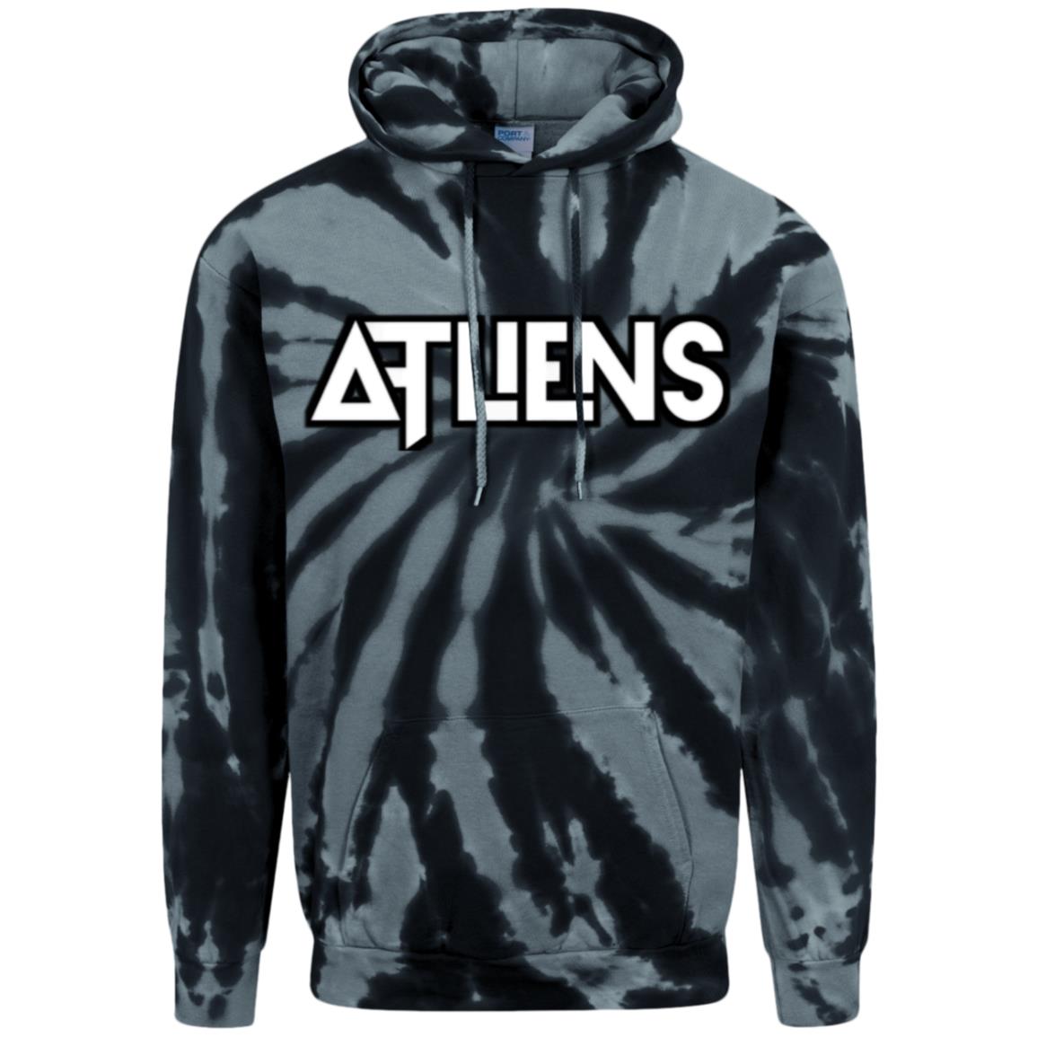 Atliens Tie-Dye Pullover Hoodie