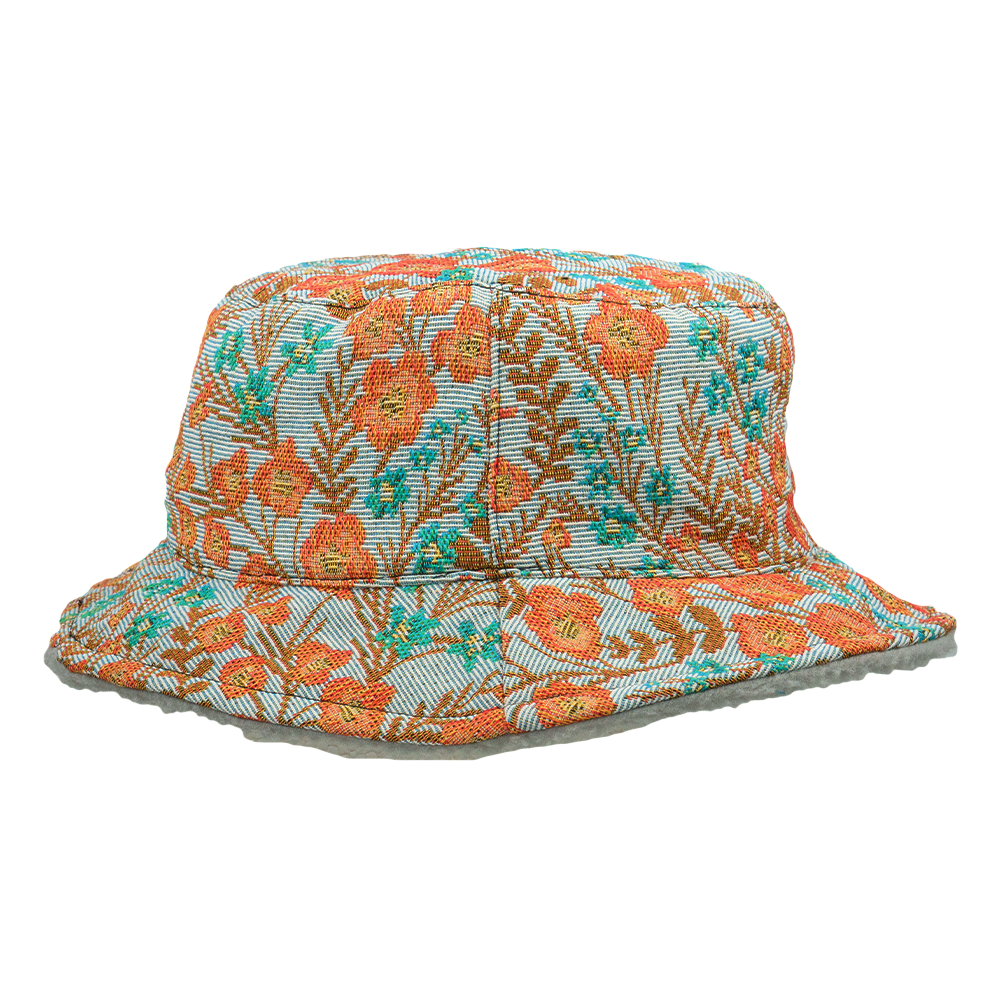 Bear Collection Floral Reversible Bucket Hat