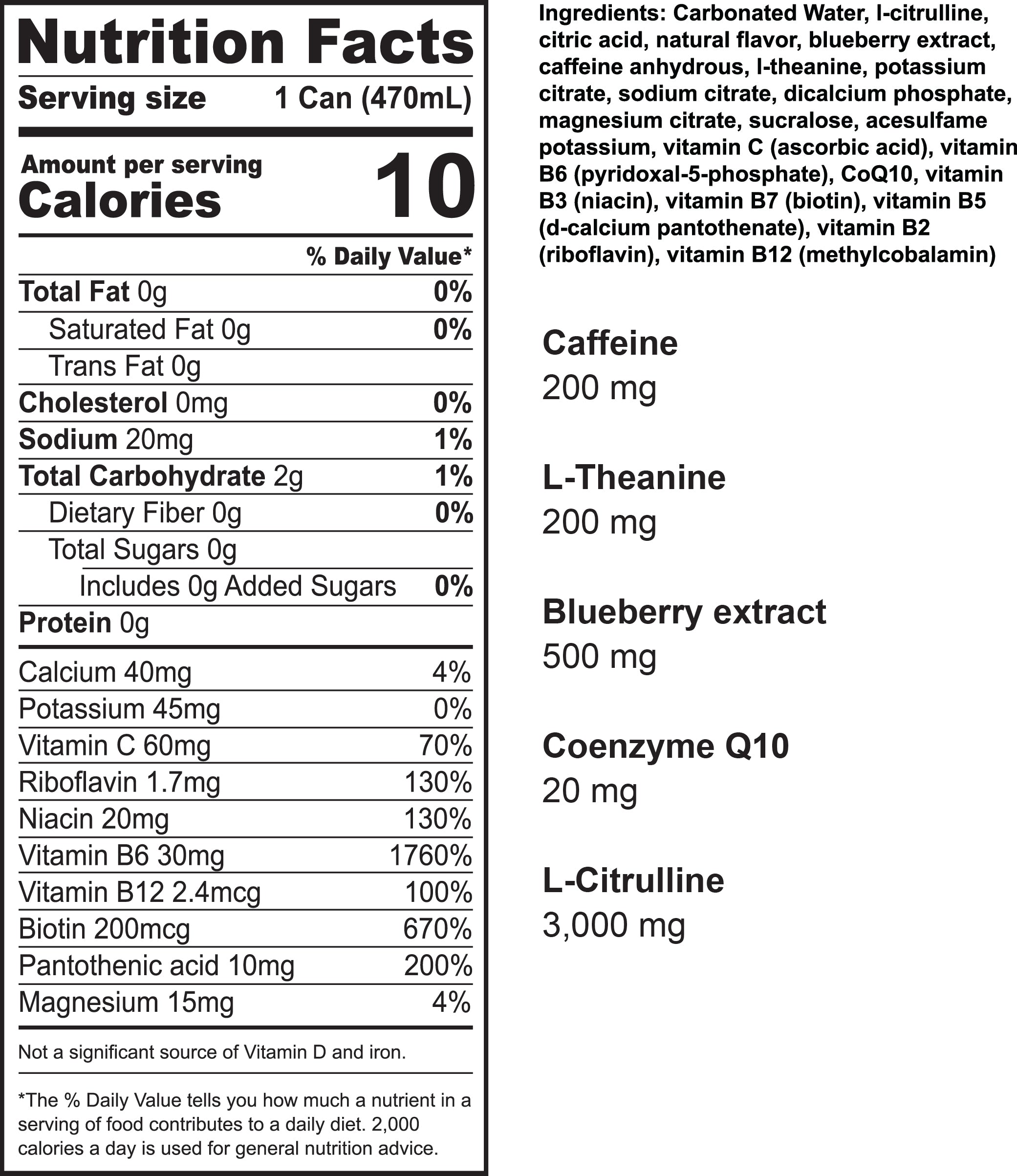 the Energy Drink™ Citrus Charge 12-Pack