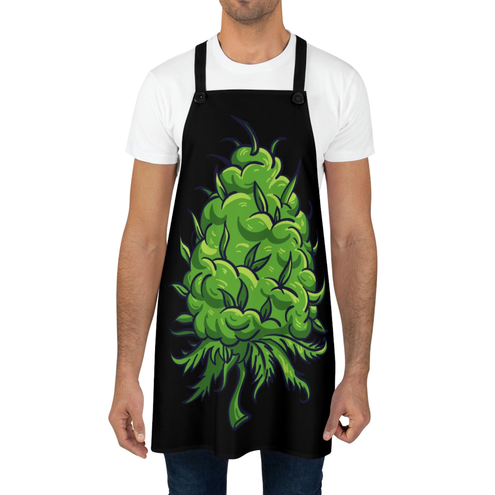Big Marijuana Bud Chef's Baking Apron